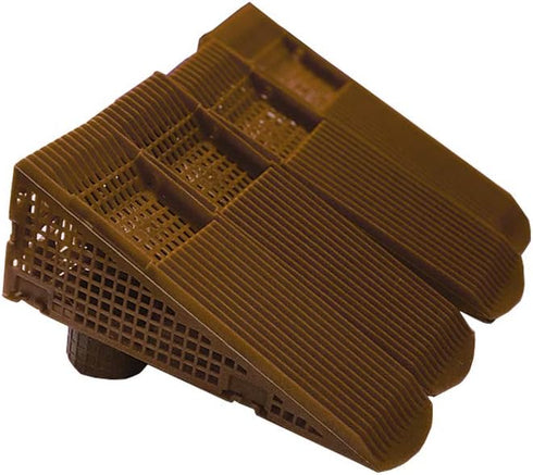 Downspout Gutter Guard - Eliminates Downspout Pipe Clogs from Leaves and Debris - 4-Pack (Brown)...