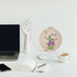 ikasus Embroidery Kit for Adult Beginners, Ribbon Embroidery Stitch Practice Kit Include Embroidery Cloth Hoops Threads for Craft Lover with Embro...