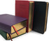 Thick Journal with Golden Rim,Blank Premium Papers,Hardcover Notebook with Black Soft Leather Cover,440 Pages 220 Sheets 5x7 inches Sketchbook for...