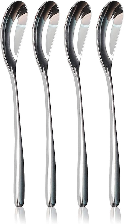 Egg Spoons for Soft Boiled Eggs | 18/10 Stainless Steel | 5.5 inches | Set of 4...