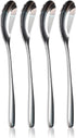 Egg Spoons for Soft Boiled Eggs | 18/10 Stainless Steel | 5.5 inches | Set of 4...