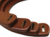 Model Worker 4PCS MDF U-Shaped Handles Replacement for Handmade Bag Handbags Purse Handles (Brown)...