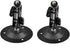 2 Pcs Wall Mount Round Base Flexible Bracket Stand for CCTV Camera Camcorder...