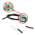 Headlight Connector Wiring Harness 68064997AA Compatible with Jeep Chrysler Headlight DRL Parking Light H13 9008, Replace 68064997aa...
