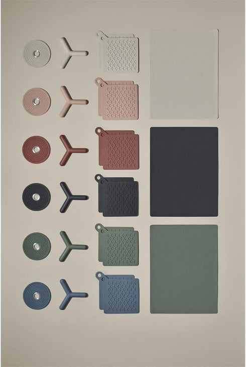 blomus FLIP Silicone Trivet / Hot Pad, Magnet (charcoal)...