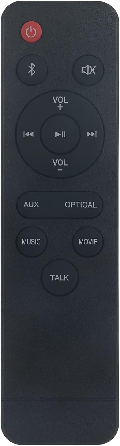 PERFASCIN STV370D Replacement Remote Control fit for ONN Bluetooth TV Soundbar Audio System Speaker 100024201 100020788...