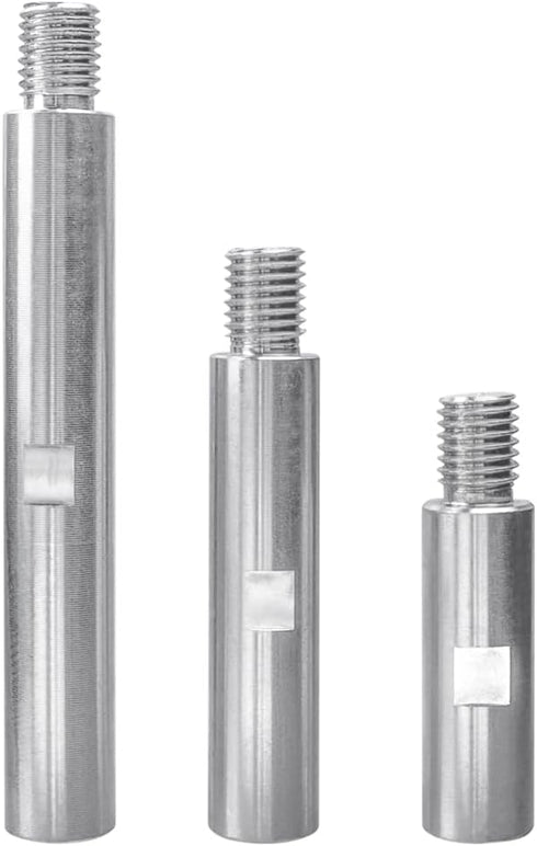 3Pcs Angle Grinder Extension Shaft Set, M14 Thread Extension Connecting Rod for Rotary Polisher,Polishing Pads,Backing Plate Electric Polisher...