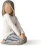 Willow Tree Joyful Child (Darker Skin Tone & Hair Color), Sculpted Hand-Painted Figure...