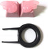 Handmade Cute Keycaps,Compatible with Cherry MX Switches Mechanical Keyboard Pink PBT Keycap,Computer Gaming Keyboards Key Caps,Artisan ESC OEM Pr...