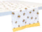 Cotton Table Runner, 13 x 72-Inches, Save the Bees...