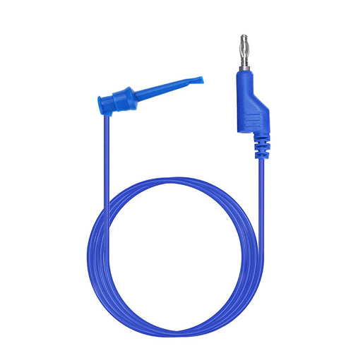 Sumnacon 39 Inch Multimeter Test Lead Set - 5 Pcs Stackable Banana Plug to Test Hook Wire Cable Kit with Protective, Flexible Wire Leads for Elect...