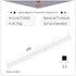 Keith Titanium Ti5633 Solid Square Handle Chopsticks with Aluminum Case (Grey) ??????? Keith's 18th Anniversary: Exclusive Price!...