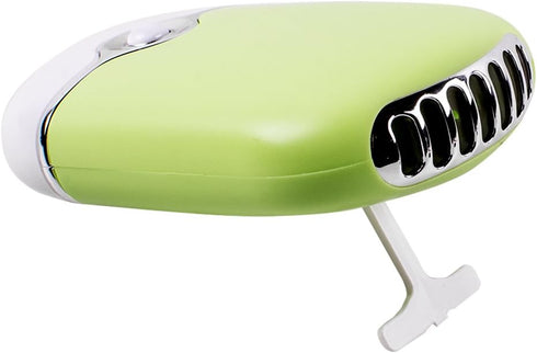 ThreeH Portable Mini Fan Handheld USB Rechargeable Air Conditioner Built-in Li-ion Battery Desk Cooling Fan Bladeless Eyelash Fan,Green...