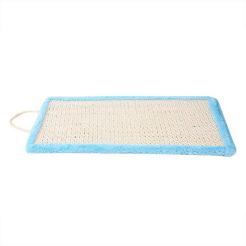 Cat Scratch Pad Wall Door Hanging Cat Scratching Board Cat Scratching Sofa Lounge Kitty Scratching Pad Mat(blue)...