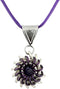 Weave Got Maille Purple Whirlybird Chain Maille Necklace Kit with Swarovski Crystal...
