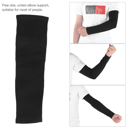 Elbow Sleeve, Elbow Brace Soft Nylon Washable Reusable Wear Resistant Pain Relief for Hiking Running Cycling for Men Women...