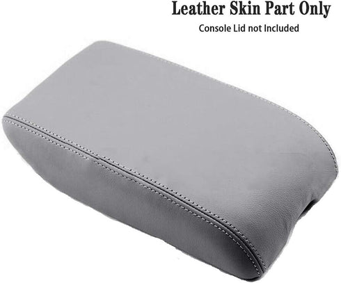 DSkoiph Center Console Lid Armrest Cover Leather Fit for Toyota Avalon 2000-2004 Leather Part Only (Gray)...