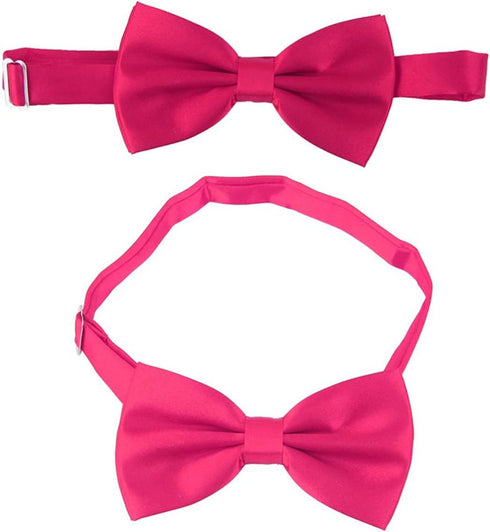 Kisangel Mens Belts Red Bow Tie Mens Red Tie 3pcs Cummerbund and Bow Tie Set Bow Tie Hanky Set Cummerbund, Bow Tie, Handkerchief for Party Wedding...