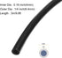 10ft 4mm(0.16") ID x 6.4mm(1/4") OD Silicone Tubing Black Industrial Plastic Tubing Pure Silicone Hoses for Pump Siphoning Draining Irrigation Bre...