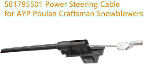 581795501 kit Power Steering Cable for AYP Poulan Craftsman Snowblowers...
