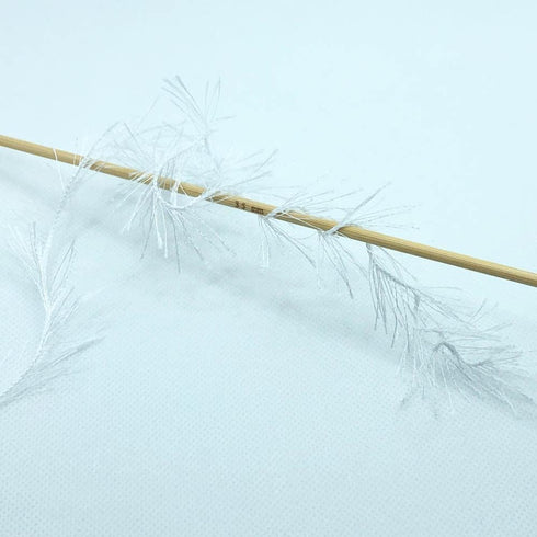 Eyelash Fun Fur Yarn 100 Gram (3.53 Ounces) 175 Yards (160 Meters) (Optical White - 2 Skeins)......
