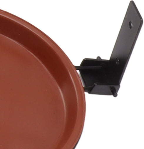 Tree Mount Bird Tray, Large Capacity Tree Mounted Bird Feeder with Heavy Duty Metal Ring for Terrace (3 Pot and 3 Bracket)...