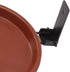 Tree Mount Bird Tray, Large Capacity Tree Mounted Bird Feeder with Heavy Duty Metal Ring for Terrace (3 Pot and 3 Bracket)...