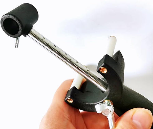 Car Wheel Eyebrow Parallel Scriber, Auto Body Line Marker Tool with Scale, Adjustable Wheel Arch Parallel Scriber for Auto Sheet Metal Dent Repair...
