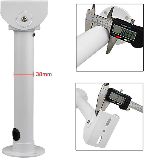 CCTV Security Camera Mount Bracket, Adjustable Universal Camera Wall Mounting Bracket for CCTV Security Camera/I Mount/Dome Camera/IP Camera/11.8i...