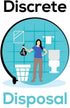 Discrete Disposal Bags - Pop Up Box Design, Sanitary disposal bags feminine and personal use...