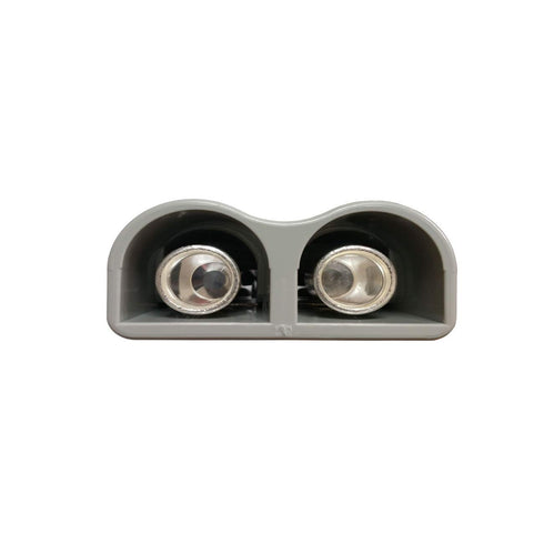 350A Battery Connector 2/0 AWG Gray 350A 600V Plug,Quick-Connector Disconnector Housing 2-Pole...