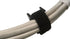 Cable TIE Saddle Mount for USE with 1/2" Width Velcro Ties and ONE Wraps - 25PCS/PKG, Black (TV-14SBK aka AX100781)...