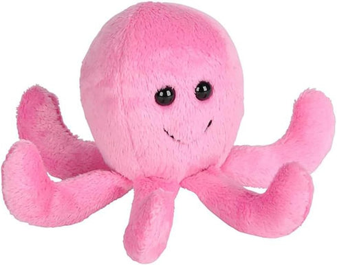 The Dreidel Company Plush Mighty Mights, 3.5" Inch Plush Stuffed, Super Soft and Cuddly Animal Toys, Classroom Decorations, Boys and Girls (Octopu...