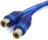 uxcell 2Pcs Male to 2 Female RCA Car Amplifier Audio Splitter Adapter Y Cable Wire Cord...