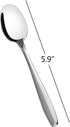 Ggbin 12 Pieces Stainless Steel Tea Spoon for Home or Coffee House, 5.9 Inches...