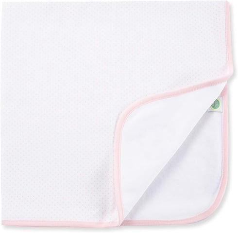 Little Me Unisex Baby Swaddling Receiving Blankets, Thank Heaven Pink, 30 X 27 Inches...