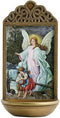 Christian Brands Angel Guardian Angel Holy Water Font - Marco Sevelli - 3" W x 6" H - YC915...