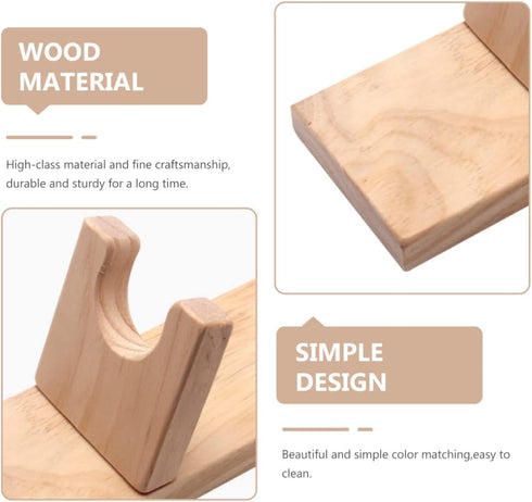 Bracket Wooden Shelf Glue Storage Mobile Holder Fixing Rack Wood Stand Organizer Safe Desktop Cellphone Holder Hot Glue Holder Hot Glue Sprayer Br...