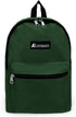 Everest Luggage Basic Backpack, Dark Green, Medium...