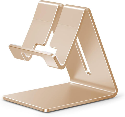 Phone Stand, Aluminum Phone Holder for iPhone 16 15 14 13 12 11 X 8 7 6 Plus 5, Tablet, Samsung, Huawei, Suitable for All Smartphones, Adding a To...