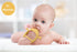Socub 3 Pack Silicone Baby Teether Toys for Infants 3+ Months, BPA Free Anti-Drop Silicone Mitten Teething Toy for Soothing Sore Gums, Baby Chew T...