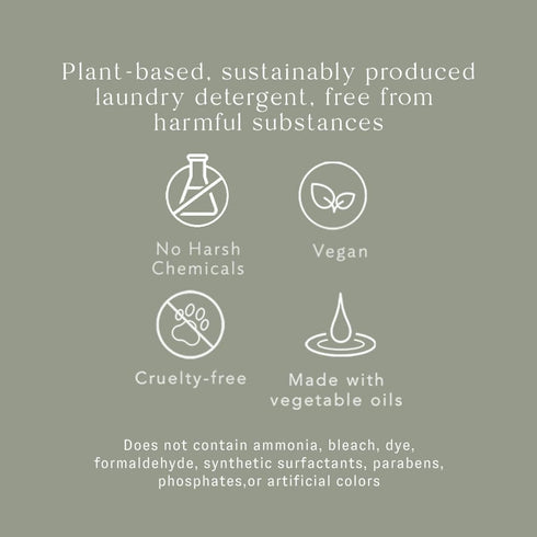 Laundry Detergent Sample, Plant based French Soap, 100ml, Unscented Travel Size Hand Wash Detergent...