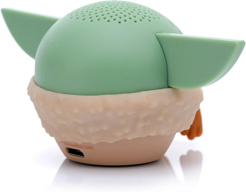 Bitty Boomers Star Wars The Mandalorian: Grogu with Eyes Closed - Mini Bluetooth Speaker...