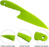 Sonku 10 Packs Kitchen Knife Set, Cooking Knives with Cutting Boards for Kids and Adults -Multi Colors...