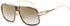 AEVOGUE Sunglasses For Men Goggle Alloy Big Frame Metal Punk Style Shield AE0336...