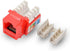 NewYork Cables cat 6 Keystone Jack 90 Degree Punchdown Ethernet Wall Jack for Patch Panels Wall Plates...