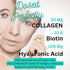 Liquid Collagen - Hyaluronic Acid, Biotin -Skin Hydration, Hair Growth, Nail Strength - Anti-Aging Beauty Serum Supplement - Drop form...