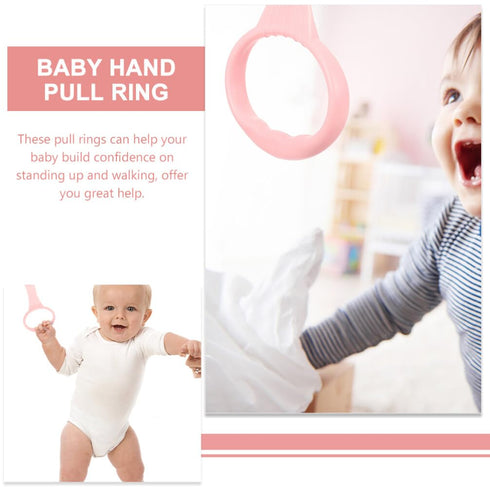 Baby Playpen Pull up Rings 4pcs Baby Crib Pull up Rings Baby Walking Exercises Assistant Rings Baby Bed Stand Up Rings Baby Cot Hanging Rings for ...