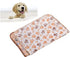 Pet Blanket for Small Cats & Dogs Thick Sleep Mat, Pet Dog Cat Puppy Kitten Soft Blanket Doggy (M, Beige White)...