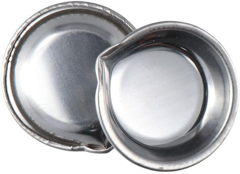 12Pcs Paint Palette for DIY Art Craft Painting, Stainless Steel Mini Metal Paint Tray Pigment Mixing Plate Painting Supplies...